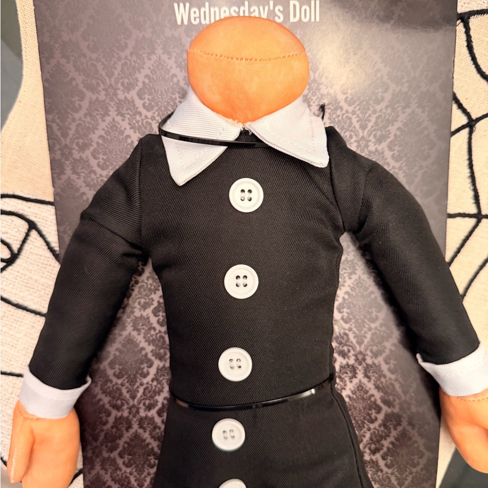 Wednesday’s Plush Headless Doll - Addam’s Family - Halloween